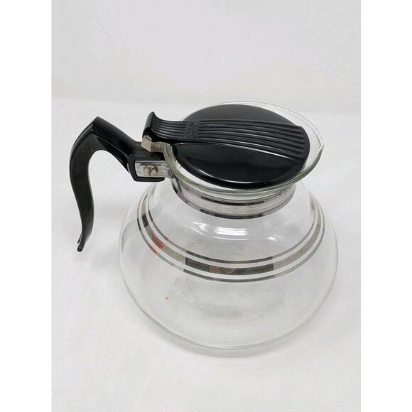 Other - Vintage Cory DRL Glass Coffee Pot Bottom Carafe with Bakelite Lid & Handle